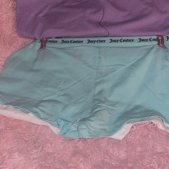 Juicy Couture 5 pair of vibrant color boy shorts - Picture 6 of 9